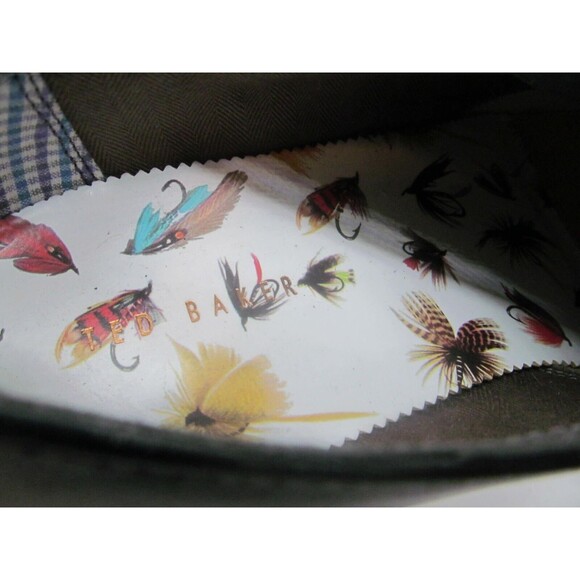 Ted Baker Haked 4 Mens Black Leather Lace Up Derbys Size US 8 EUR 41 - Picture 13 of 16